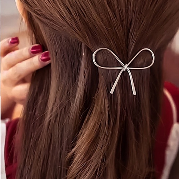 ⚜️𝟯𝟬%𝗢𝗙𝗙 𝗯𝘂𝗻𝗱𝗹𝗲𝘀 𝟯+⚜️ NEW Bow Cute Minimalist Barrette - Picture 5 of 11